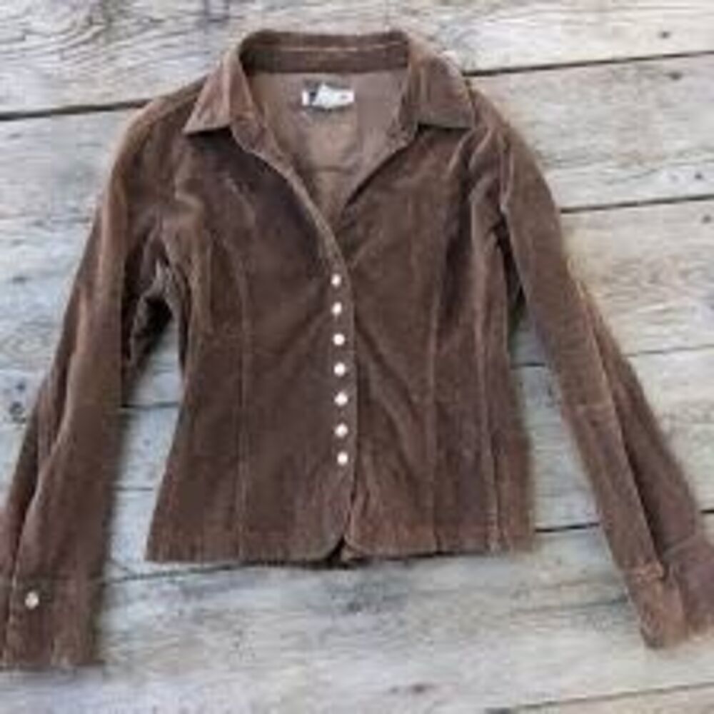 Vintage Beautiful Brown Jacket - Picture 2 of 6